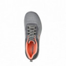 Skechers Zapatillas Bountiful - Quick Path Gris 12607-GYCL