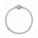 Pandora Marvel Los Vengadores de Marvel Pulsera Pandora Moments en plata de ley Cadena de Serpiente Cierre Logo 590784C00
