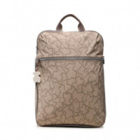 Mochila Kaos New Colores Beis TOUS - Estilo Moderno y Práctico