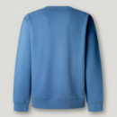 Sudadera cuello redondo fit casual