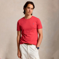 Camiseta de Punto Custom Slim Fit  RALPH LAUREN