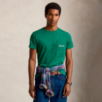 Camiseta con Polo Bear Custom Slim Fit  RALPH LAUREN