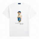 Camiseta con Polo Bear Custom Slim Fit