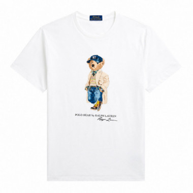Camiseta con Polo Bear Custom Slim Fit