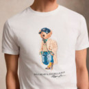 Camiseta con Polo Bear Custom Slim Fit