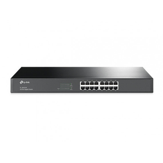 Switch TP-LINK TL-SG1016 Enrackable 16 Ptos 10
