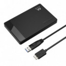 Caja Externa Disco Duro 2.5" Sata EWENT USB 3.2 sin Tornillos EW7049