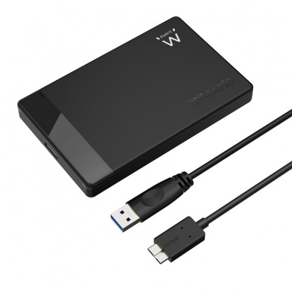 Caja Externa Disco Duro 2.5" Sata EWENT USB 3.2 sin Tornillos EW7049