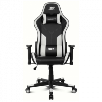Silla Drift Gaming DR90 Pro V8 Negra Blanca DR90V8W