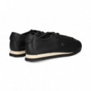 ZAPATILLA PIEL NEGRO