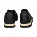 ZAPATILLA PIEL NEGRO