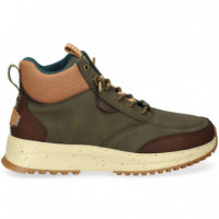 Botin Refuerzo Kaki  HEY DUDE