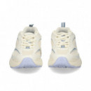 ZAPATILLA CELESTE VIVOS BLANCO