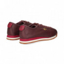 ZAPATILLA COCO ORO BURDEOS