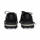 ZAPATILLA RUNNING NAILON/ANTE NEGRO