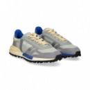 ZAPATILLA RUNNING NAILON/ANTE GRIS
