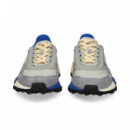 ZAPATILLA RUNNING NAILON/ANTE GRIS