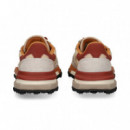 ZAPATILLA RUNNING NAILON/ANTE BEIGE