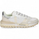 ZAPATILLA RUNNING NAILON/ANTE BLANCO
