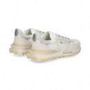 ZAPATILLA RUNNING NAILON/ANTE BLANCO