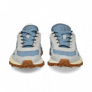 ZAPATILLA RUNNING NAILON/ANTE CELESTE