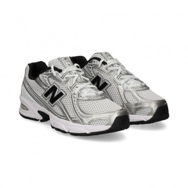 DEPORTIVO MALLA PLATA+BLANCO