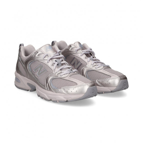 Deportivo Metallic+malla Rosa  NEW BALANCE