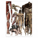 Pack 2 poster Ataque a los titanes