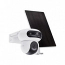 EZVIZ HB90 Cámara de Vigilancia Dual 2K+2K Wifi con Panel Solar de 8W Aov