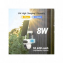 EZVIZ HB90 Cámara de Vigilancia Dual 2K+2K Wifi con Panel Solar de 8W Aov