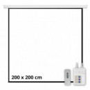Pantalla Proyeccion PHOENIX Pared y Techo Electrica 112 200X200