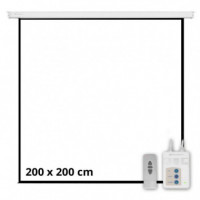 Pantalla Proyeccion PHOENIX Pared y Techo Electrica 112 200X200