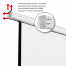 Pantalla Proyeccion PHOENIX Pared y Techo Electrica 112 200X200