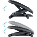 Reposapies Ergonomico TOOQ Confort Black