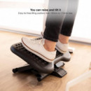 Reposapies Ergonomico TOOQ Confort Black