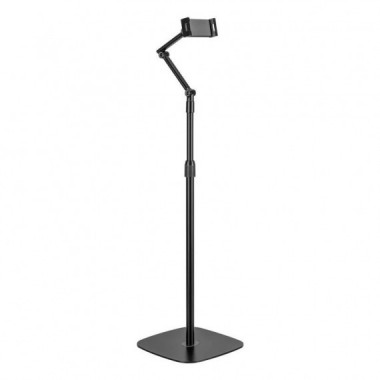 Soporte de Suelo AISENS para Tablet 4.7-12.9" Giratorio/inclinable Black