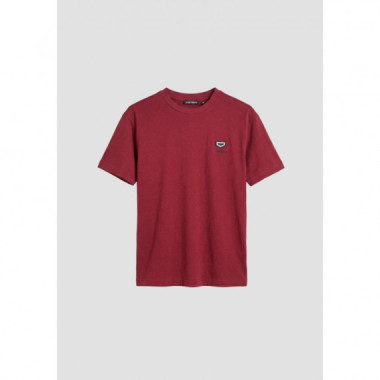 SHORT SLEEVED T-SHIRT FA100240 VINO