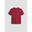 SHORT SLEEVED T-SHIRT FA100240 VINO