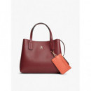 TH ICON MINI SATCHEL VELVET MAROON