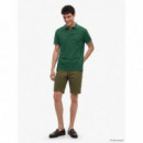 STRIPE UNDERCLLR PIQUE REG POLO STREET G