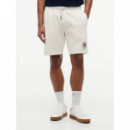 RWB BOX FLAG TR SWEATSHORT IVORY PETAL