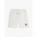 RWB BOX FLAG TR SWEATSHORT IVORY PETAL