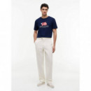 RWB MAIN FLAG REGULAR TEE CARBON NAVY