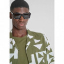 CAMISA ESTAMPADA VERDE MILITAR