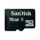 SANDISK Tarjeta Memoria Micro SDHC 16Gb HD Clase 4
