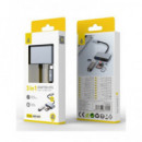 ONE PLUS 3 En 1 Adaptador OTG Tipo C/M A  Usb/H + Lector Micro Sd+SD NB1559
