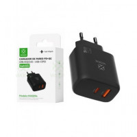 WOOX Adaptador  2 En 1 Tipo C/M A Tipo C/H Y Jack 3.5mm/H Carga +Aux MX0452