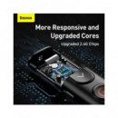 BASEUS Presentador Inalambrico Con Laser Rojo ACFYB-0G Negro Con Usb y Tipo-C