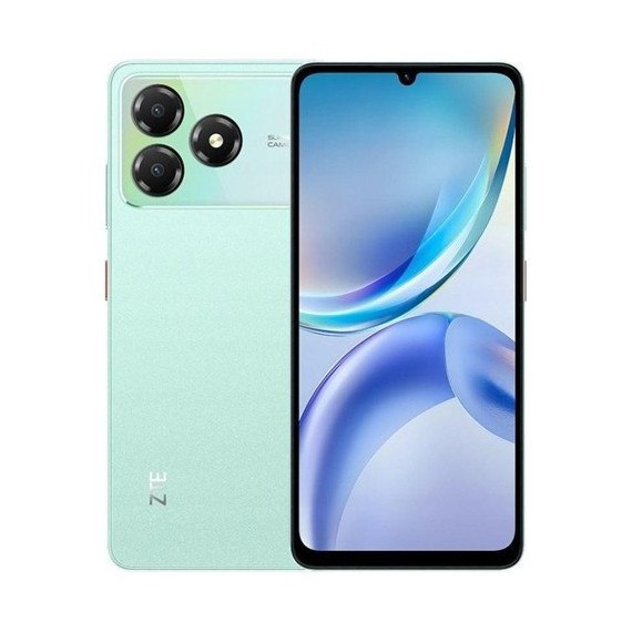ZTE Blade Telefono Movil A36 Z2472 Aqua Verde 6.75"Octa Core, 64Gb/ 4+8Gb Ram