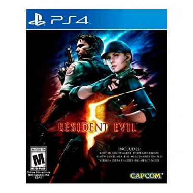 Resident Evil 5 HD Ps4